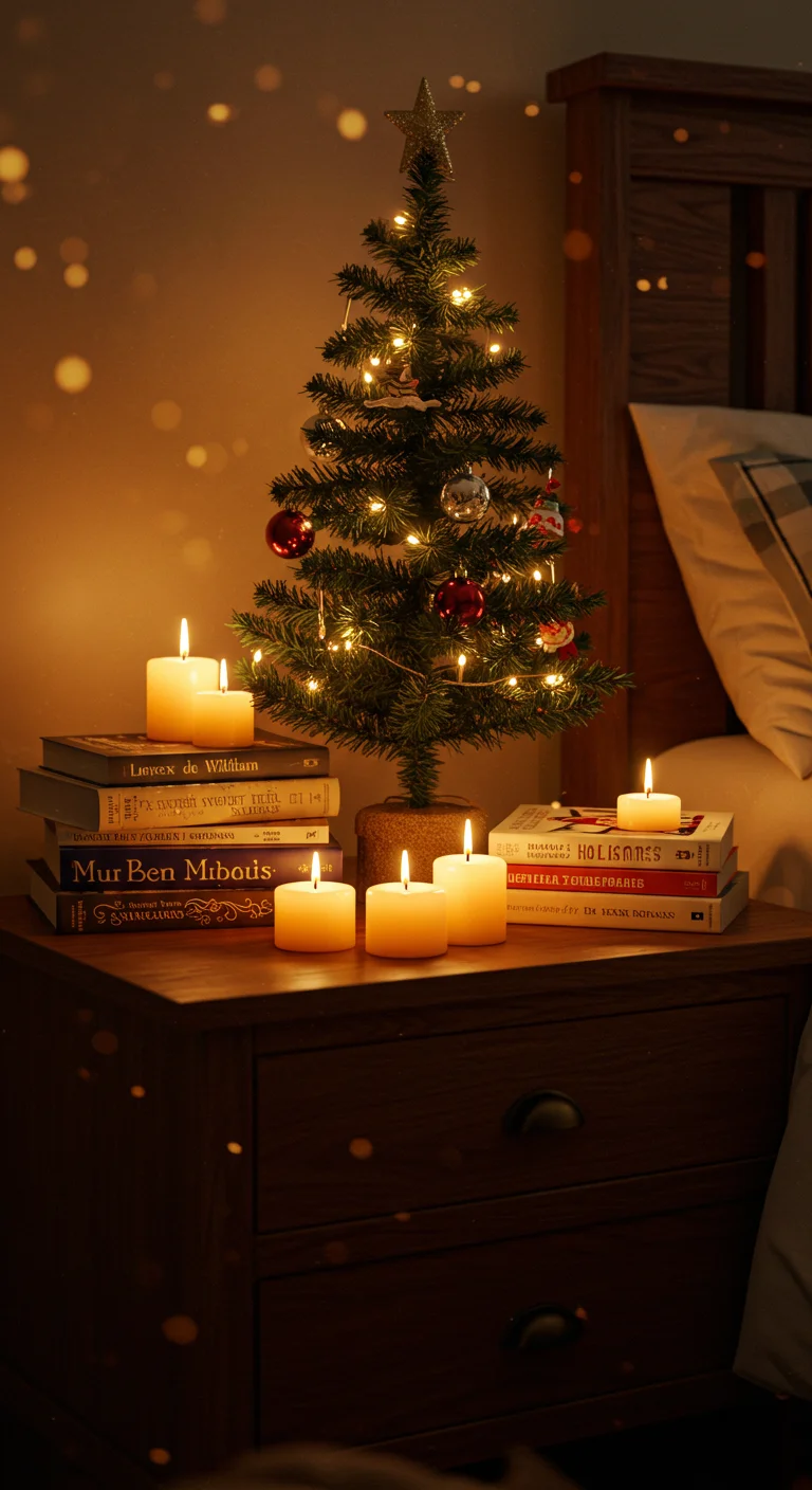 Christmas Tree Nightstand Display